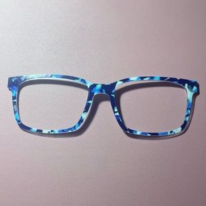 Pair Eyewear Kirby Top Frame Blue Tortoise Shell